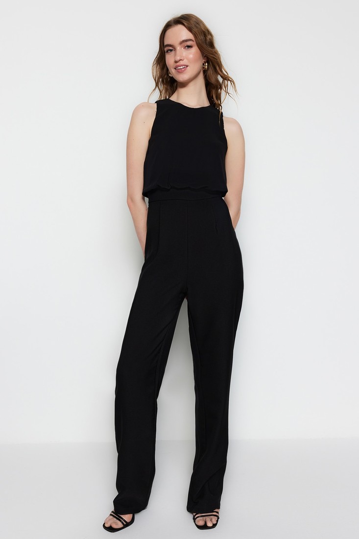 Trendyol Jumpsuit - Black - Fitted