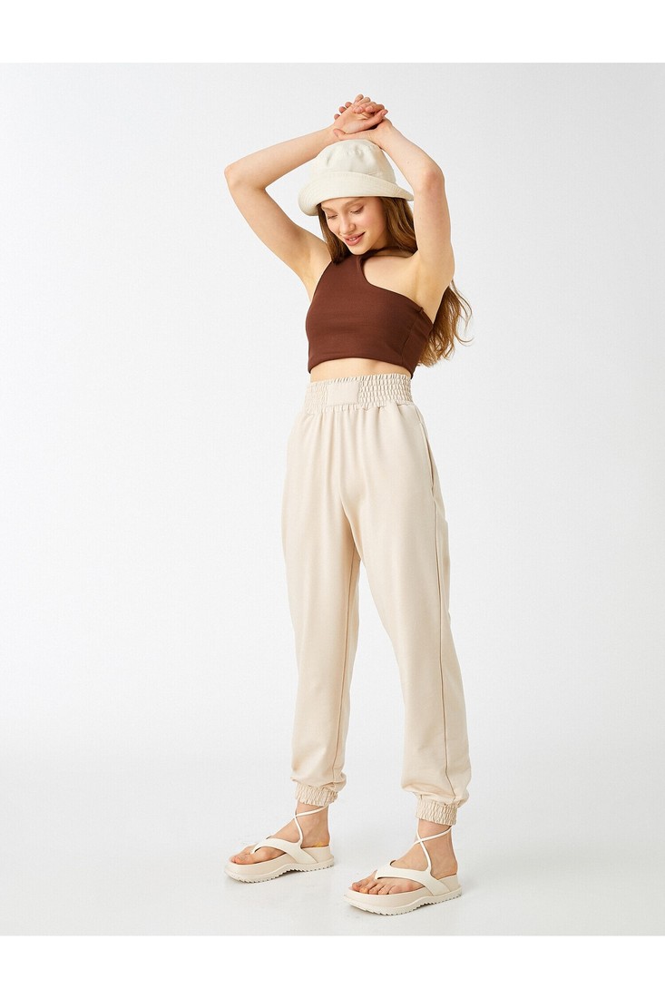 Koton Sweatpants - Beige - Joggers