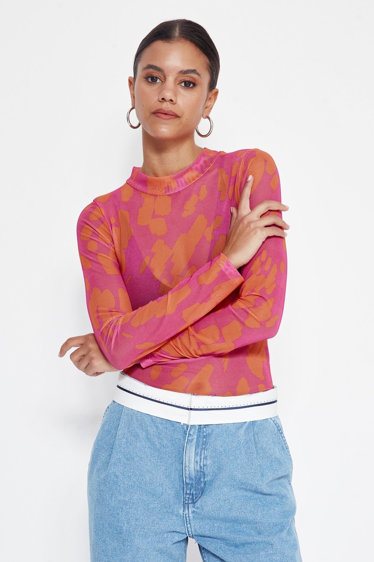 Trendyol Bodysuit - Pink - Fitted