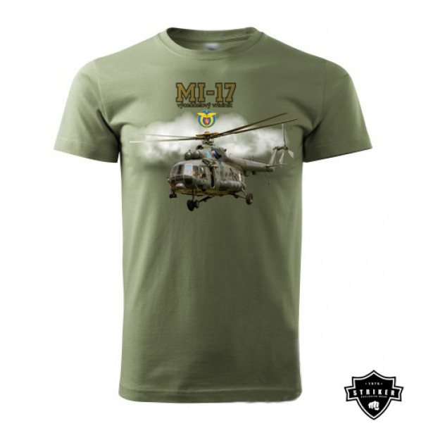 Triko Striker Vrtuľník MI-17 - olivové, S