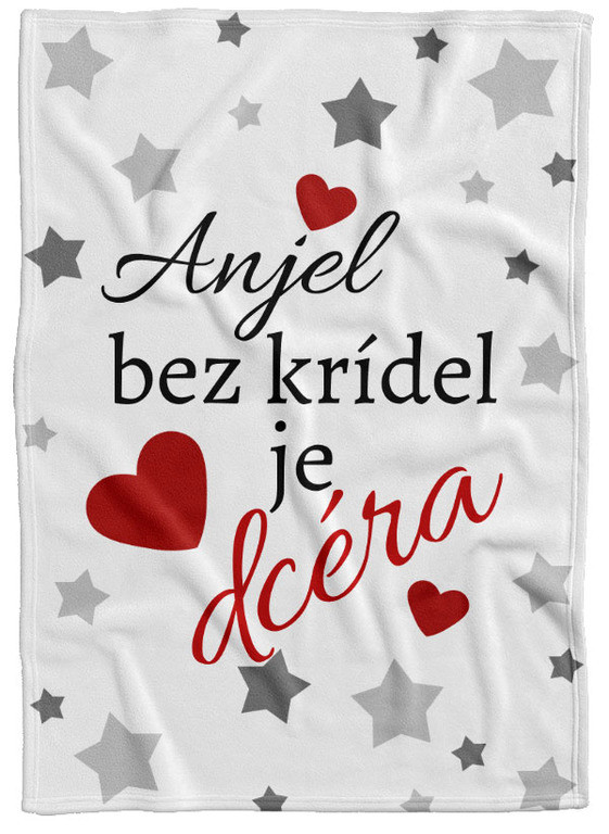 Deka Anjel bez krídel je dcéra (Podšitie baránkom: NE)
