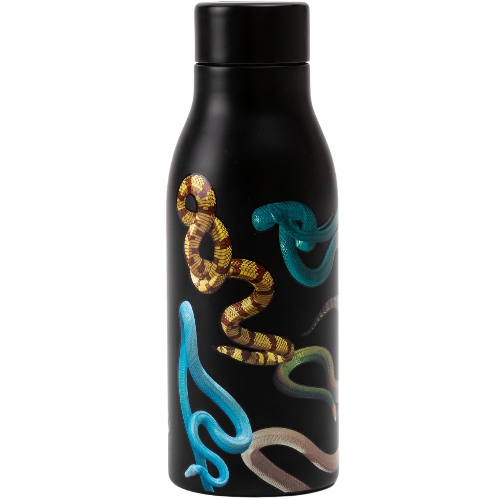 Termoska TOILETPAPER SNAKES Seletti 0,5 l čierna
