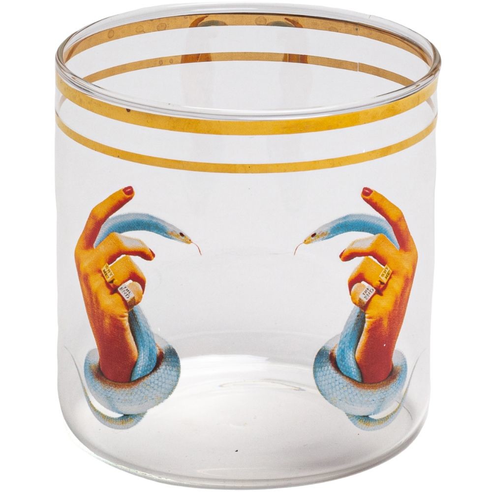 Sklo TOILETPAPER HANDS WITH SNAKES Seletti 8,5 cm