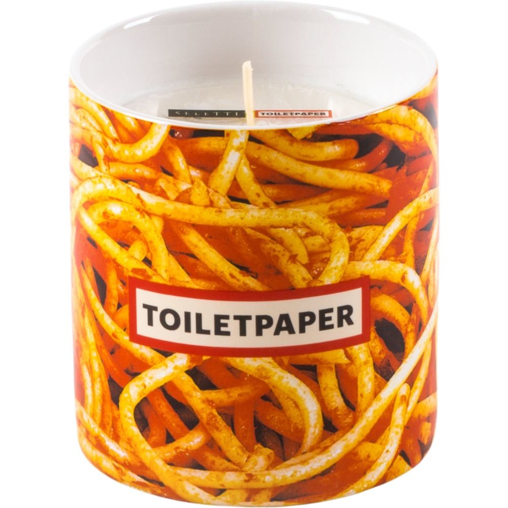 Vonná sviečka TOILETPAPER SPAGHETTI Seletti 9,5 cm