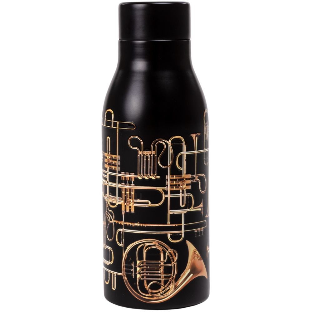 Termoska TOILETPAPER TRUMPETS Seletti 0,5 l čierna