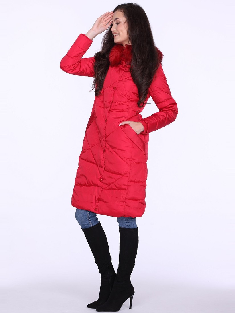 PERSO Coat BLH818025F Red S