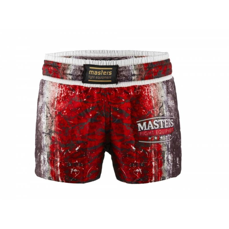 Pánske šortky SK1-MFE M 06621-M02 - Masters červená+L