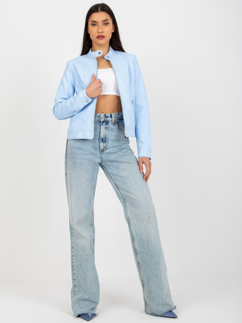 Dámska bunda NM KR G103 bunda.00P svetlo modrá - FPrice XS