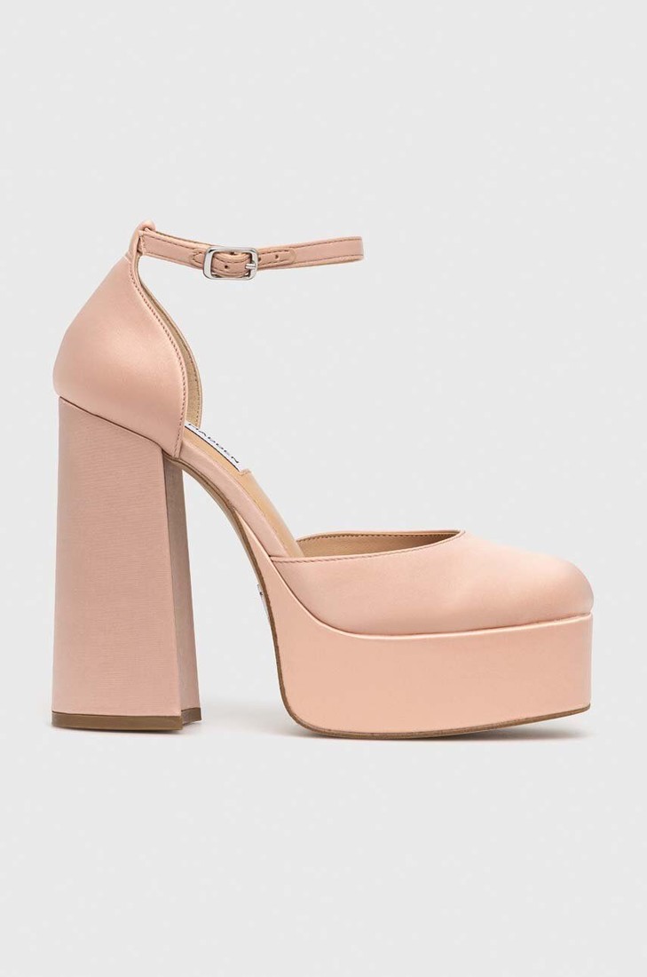 Lodičky Steve Madden Tamy ružová farba, na podpätku