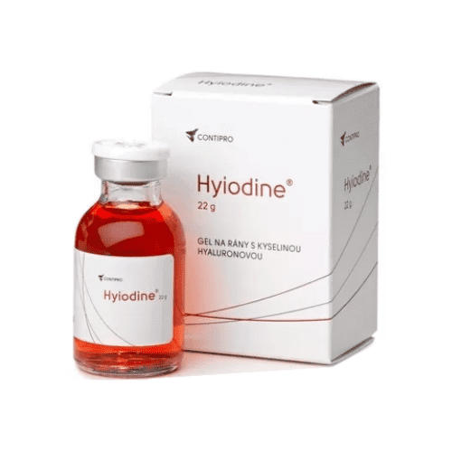 Hyiodine gél na rany s kyselinou hyalurónovou 1x22 g