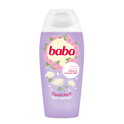 Baba Baza a Ružová voda sprchový gél 400ml