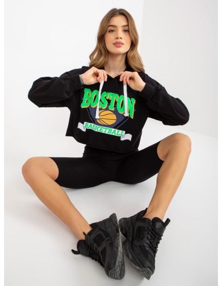 Dámsky set sé šortkami DENISSE čierny