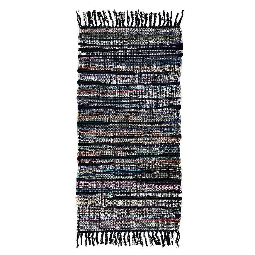 Koberec bavlnený Chindi 0.8/1.5 Cr-603 black multi