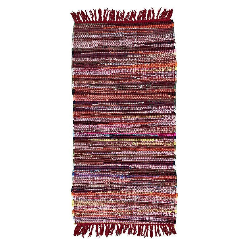 Koberec bavlnený Chindi 0.8/1.5 Cr-606 red multi