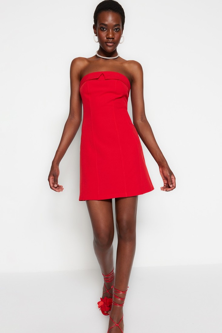 Trendyol Dress - Red - Bodycon