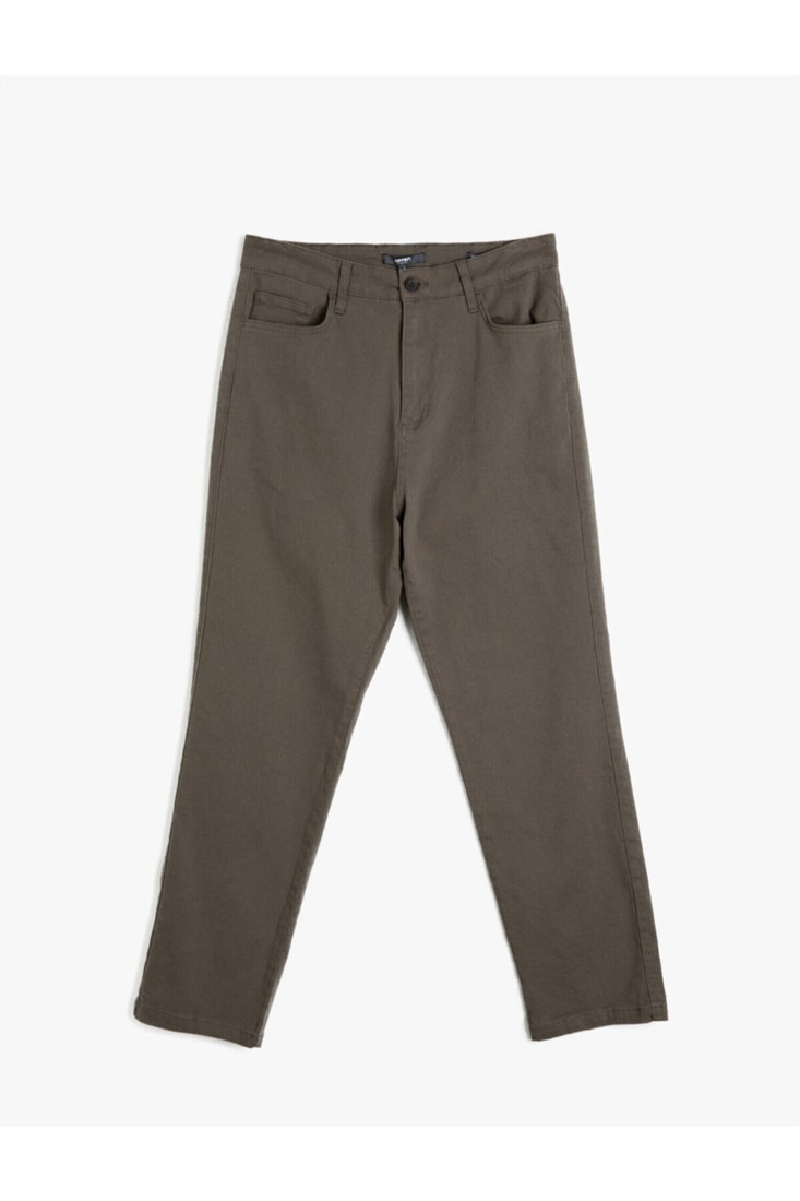 Koton Pants - Green - Relaxed