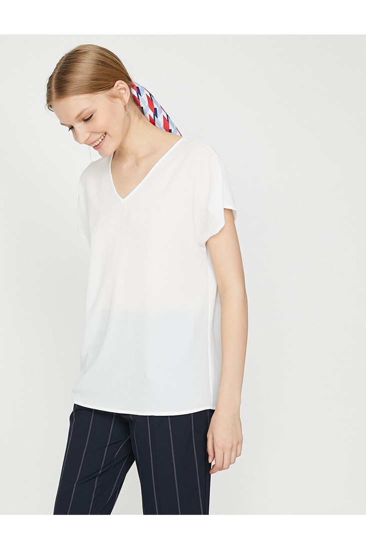Koton Blouse - White - Regular