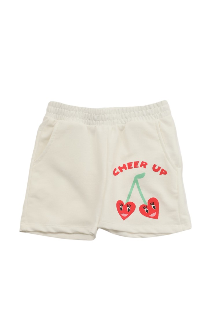 Trendyol Shorts - Ecru - Normal Waist