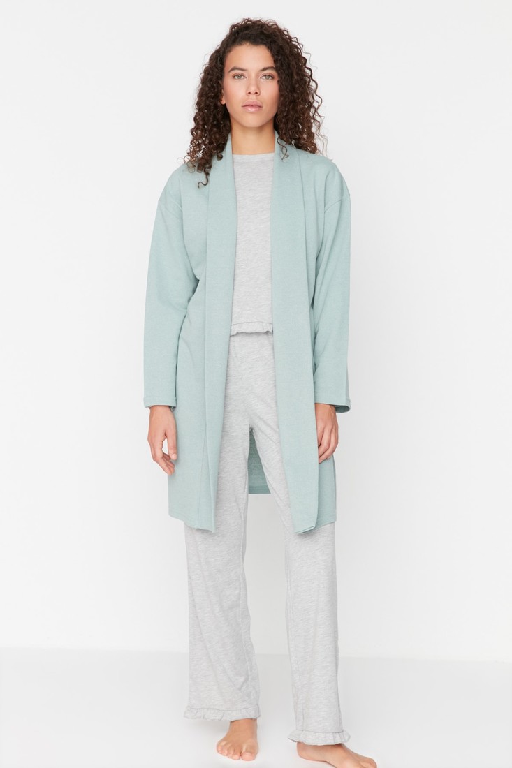 Dámsky sveter Trendyol THMAW23SB00002/GRAY