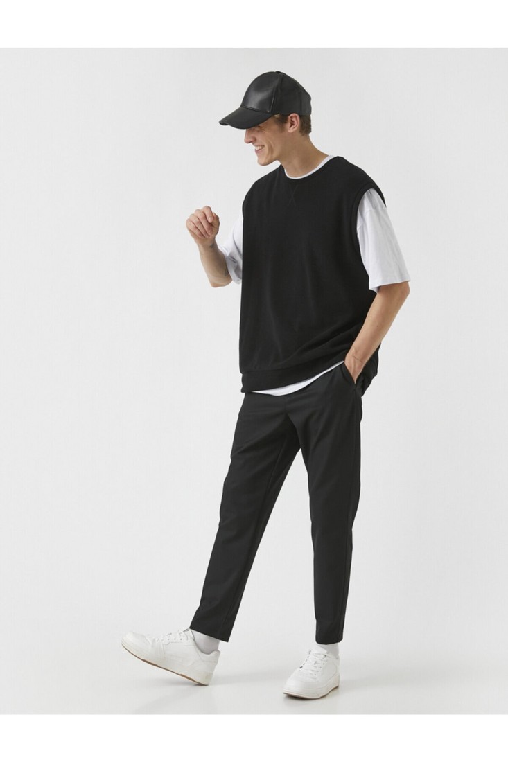 Koton Pants - Black - Relaxed