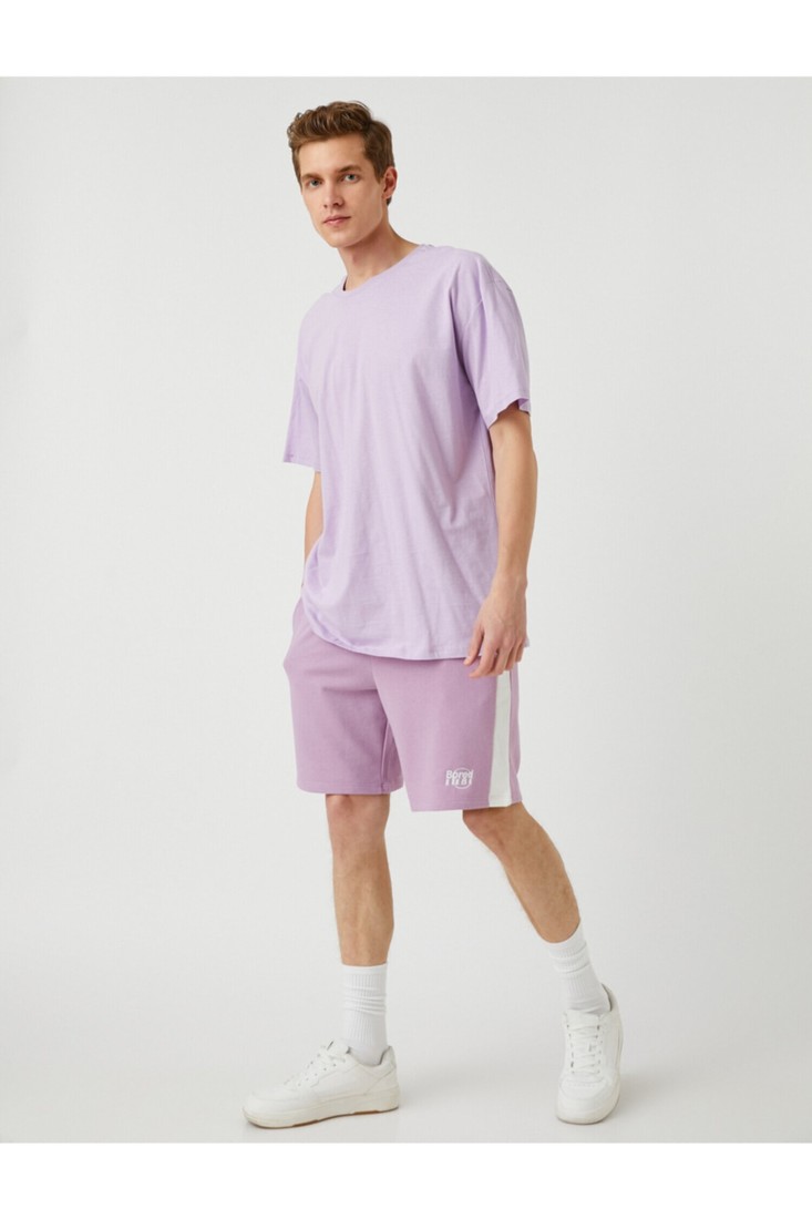 Koton Shorts - Purple - Normal Waist