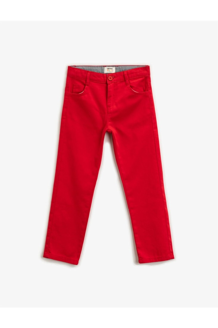Koton Pants - Red - Slim