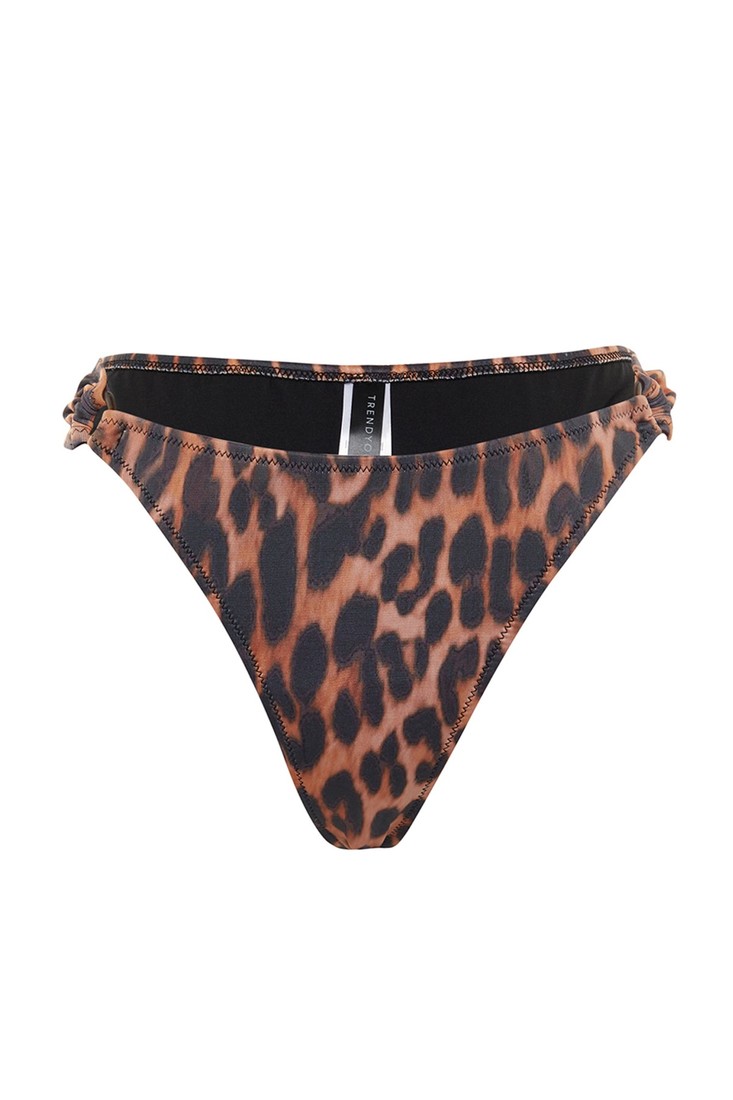 Trendyol Bikini Bottom - Multi-color - Animal print
