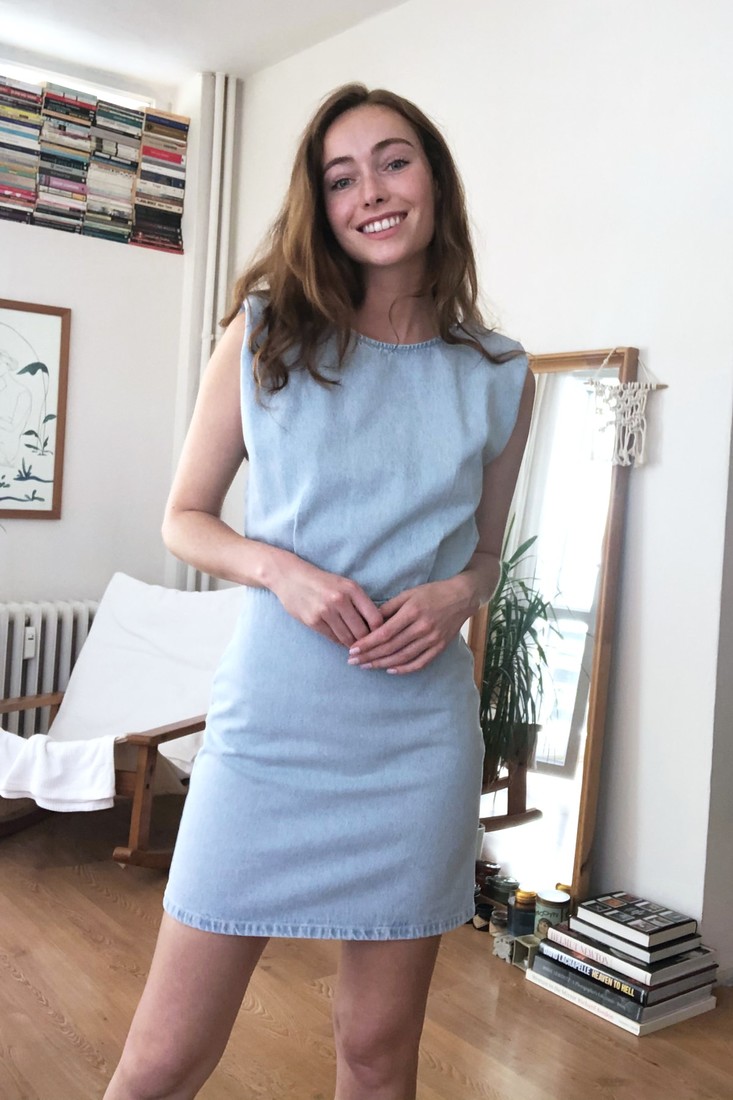 Trendyol Blue Denim Dress