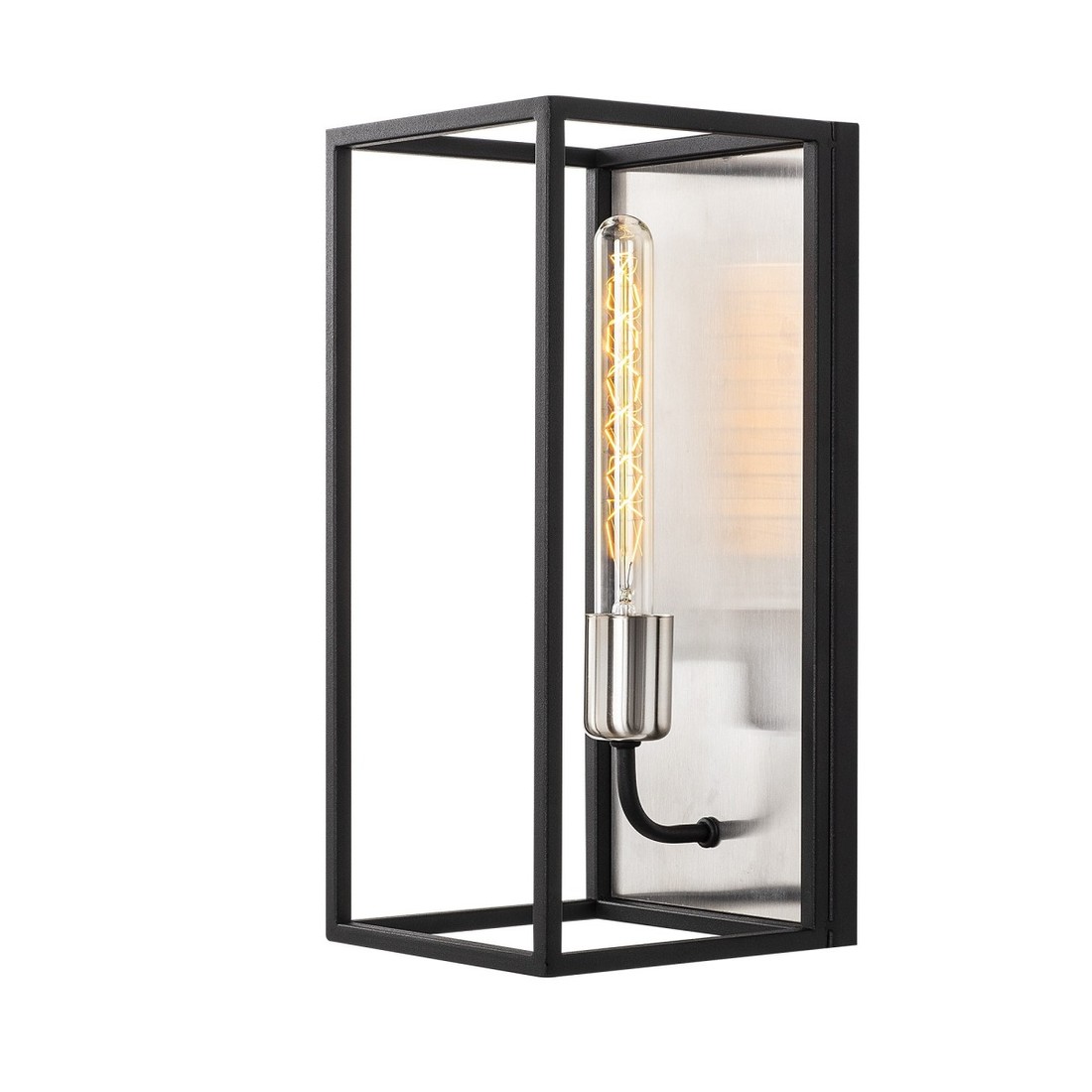 Nástěnná lampa Kafes III černá