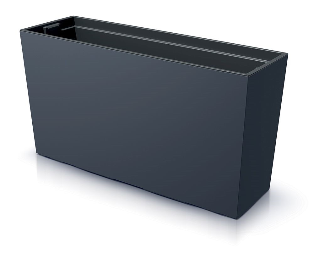 Střední truhlík s vkladem CORBI 77 cm antracit