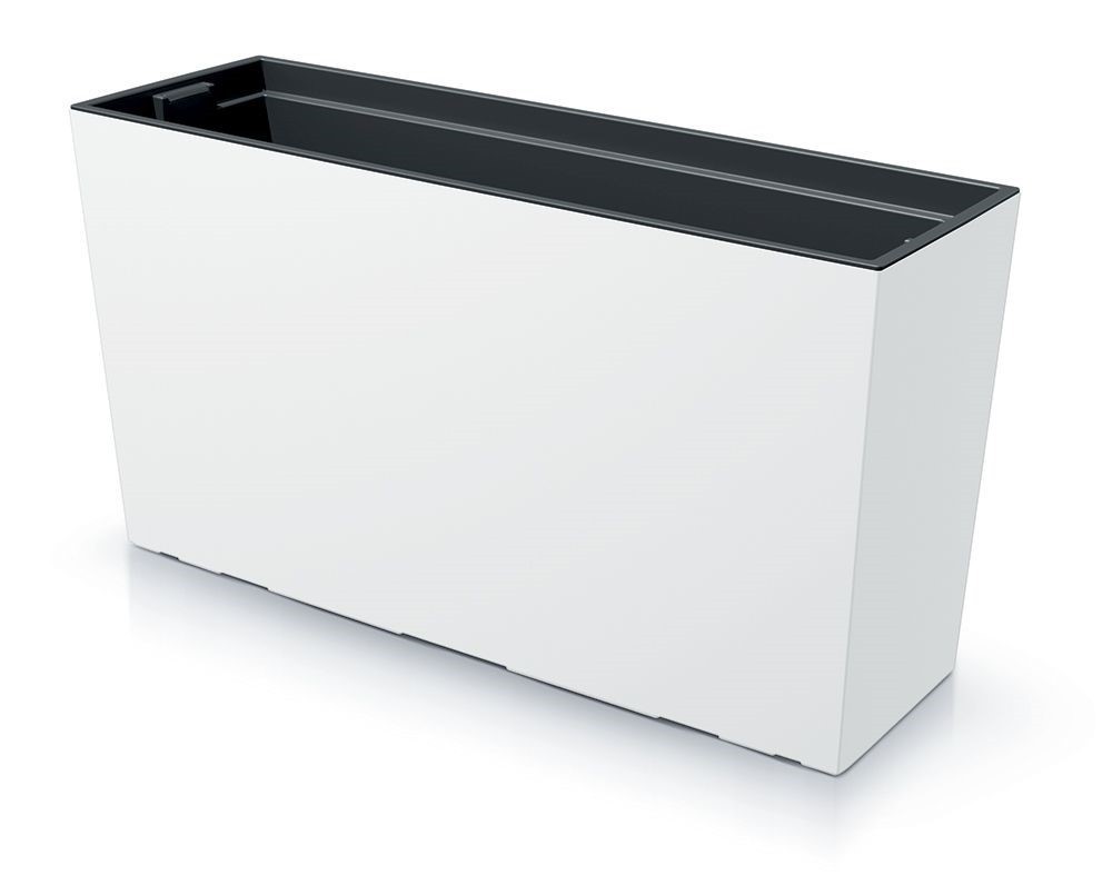 Střední truhlík s vkladem CORBI 77 cm bílý