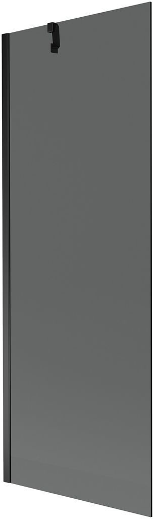 MEXEN/S - Next vaňová zástena FIX 70 x 150 cm, grafit, čierna 895-070-000-00-40-70