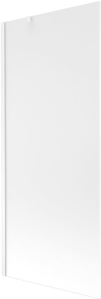 MEXEN/S - Next vaňová zástena FIX 80 x 150 cm, szron, biela 895-080-000-00-30-20