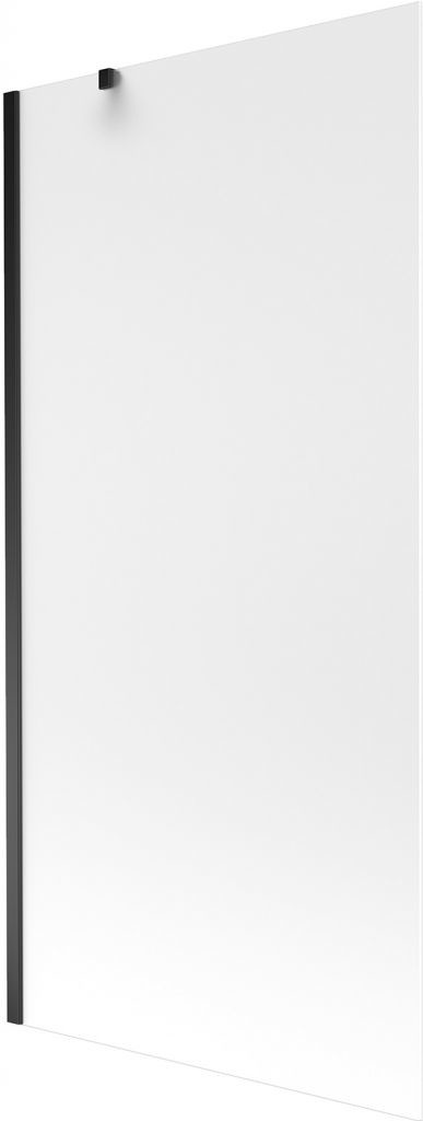 MEXEN/S - Next vaňová zástena FIX 90 x 150 cm, szron, čierna 895-090-000-00-30-70