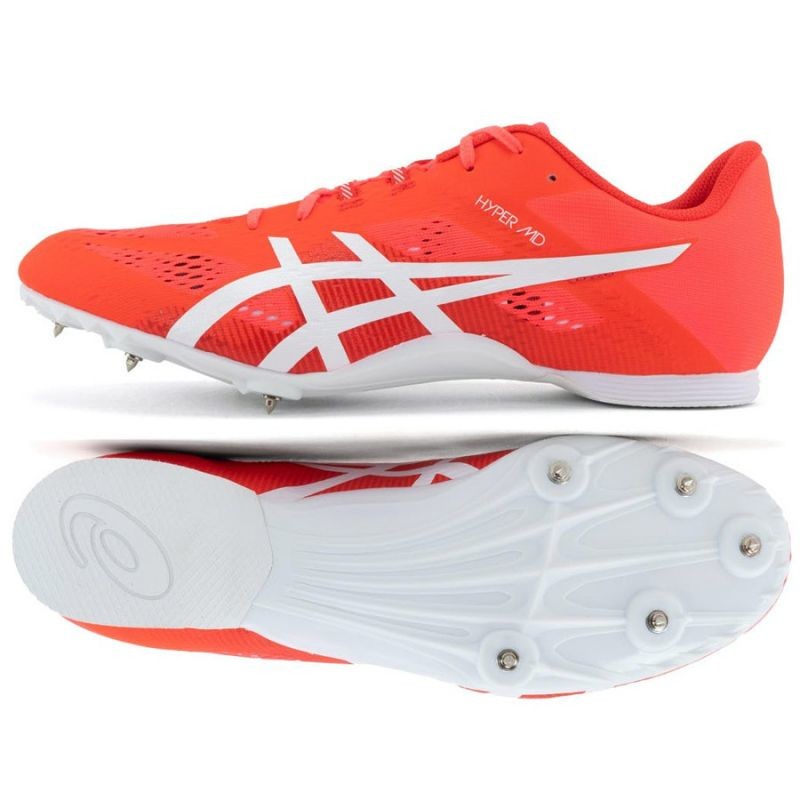 Unisex topánky na strednú vzdialenosť hroty Hyper Md 8 1093A198 702 - Asics 37 1/2
