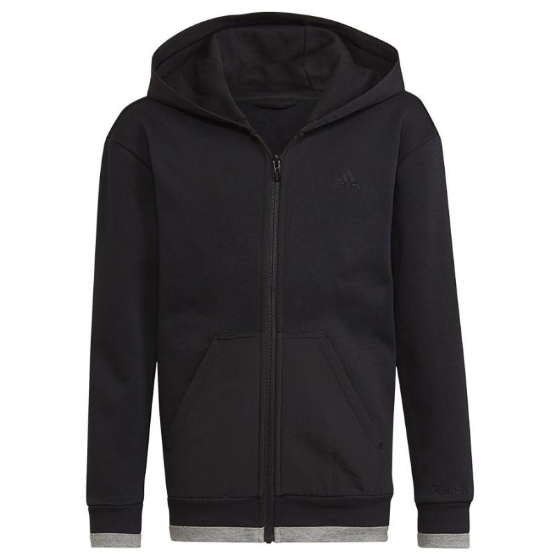 Detská mikina Fleece Full-Zip Hoody Jr HN6182 - ADIDAS 140 cm