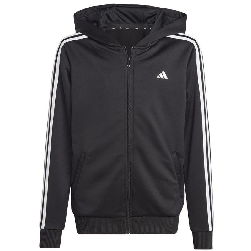 Detská mikina Tr-Es 3 Stripes Hoody Jr HY1102 - ADIDAS 152 cm