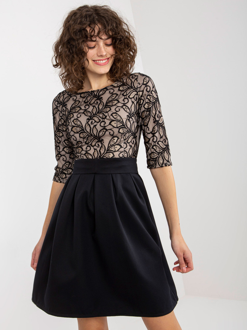 Sukienka LK SK 506589 3.05P czarny 38