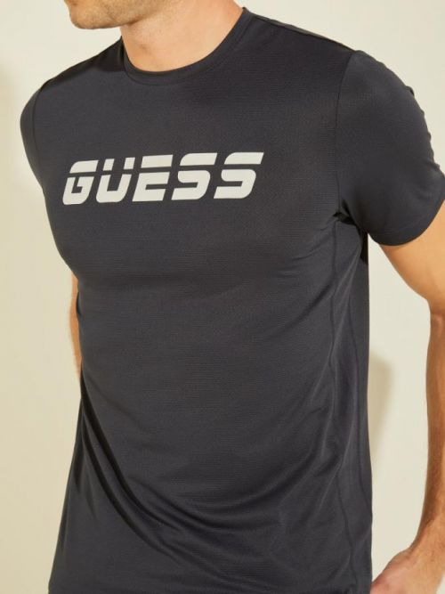 Pánske športové tričko U1YA08MC03Y - DPM - tmavomodré - Guess temne modrá M