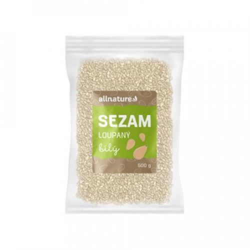 ALLNATURE Sezam biely lúpaný 500 g