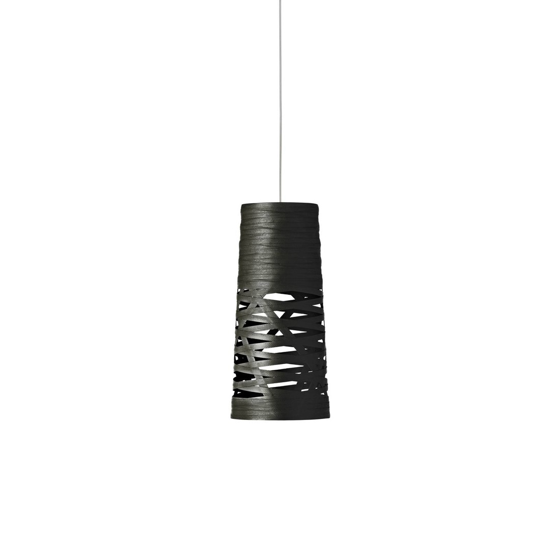 Foscarini Tress mini závesné svietidlo, čierna