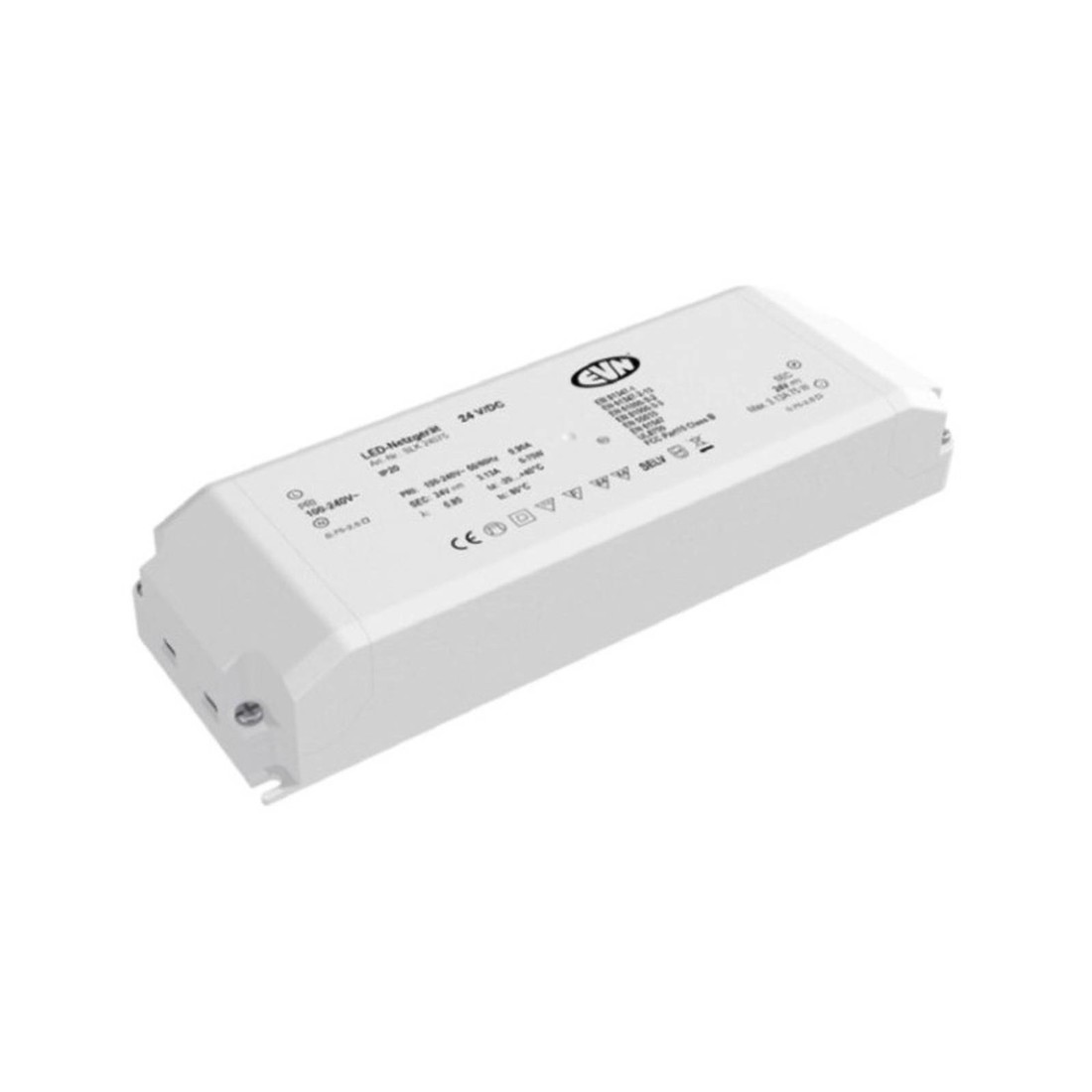 EVN SLK napájací zdroj 24V/DC 0,1W-75W IP20