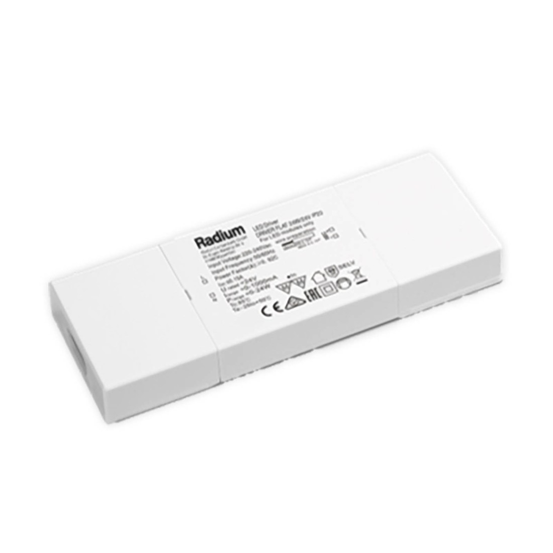 Radium Driver Flat LED budič pre pásiky 24W/24V