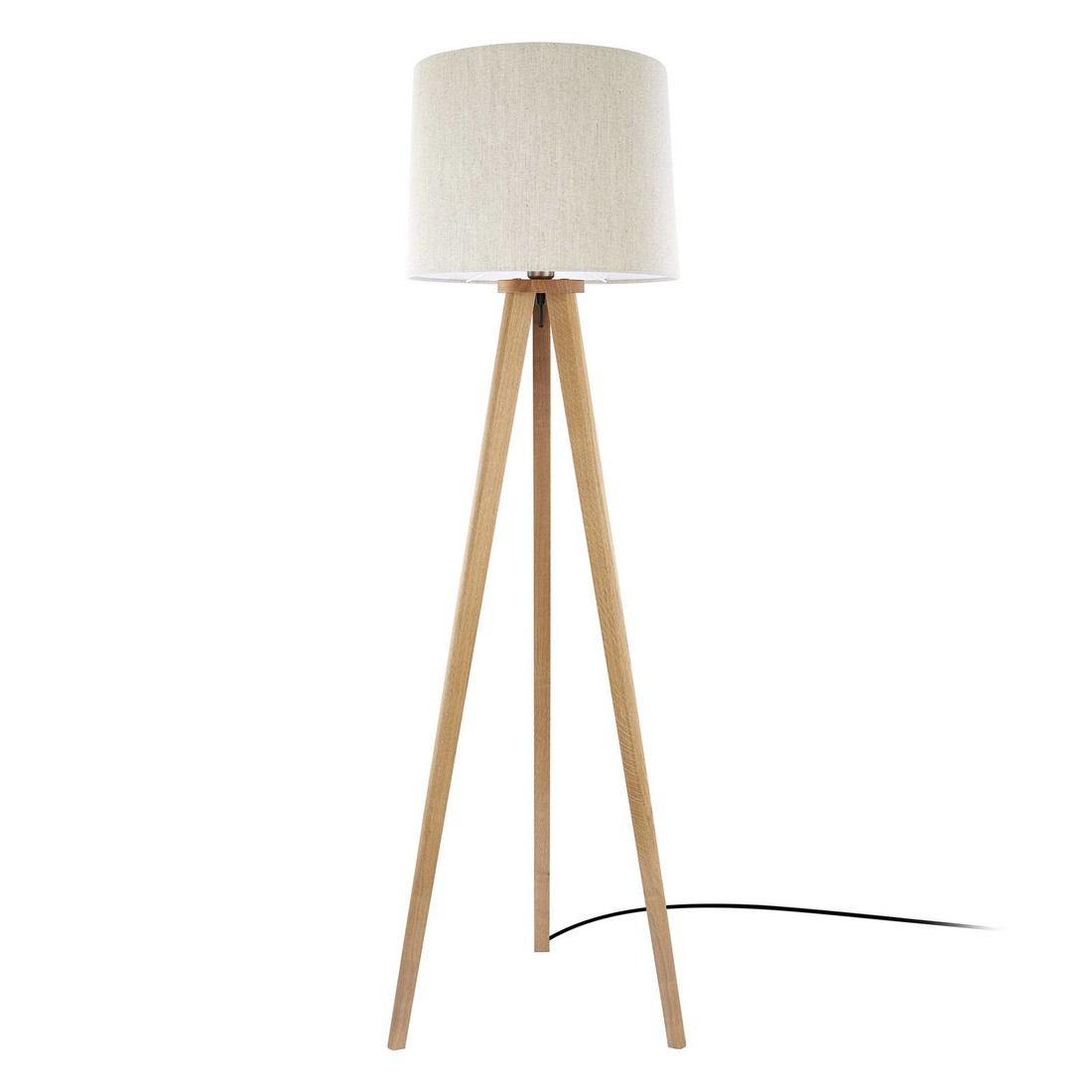 HerzBlut Elli lampa, hrčavý dub olejovaná/krémová
