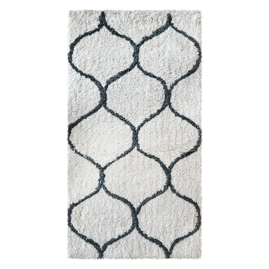 Koberec Shaggy Sonic 1.6/2.3 Psr-9236 ivory/grey