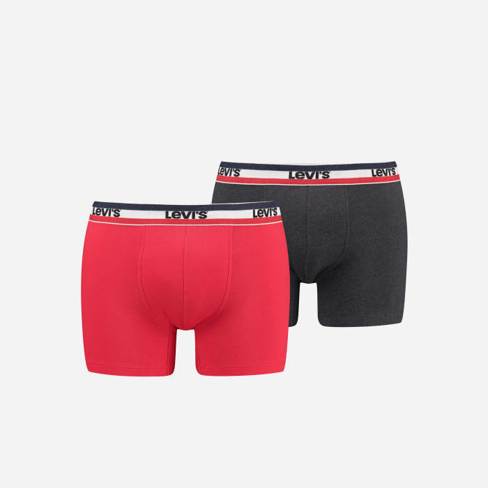 Levi's® Sportswear Logo Boxer Brief Organic CO 2-pack 37149-0817