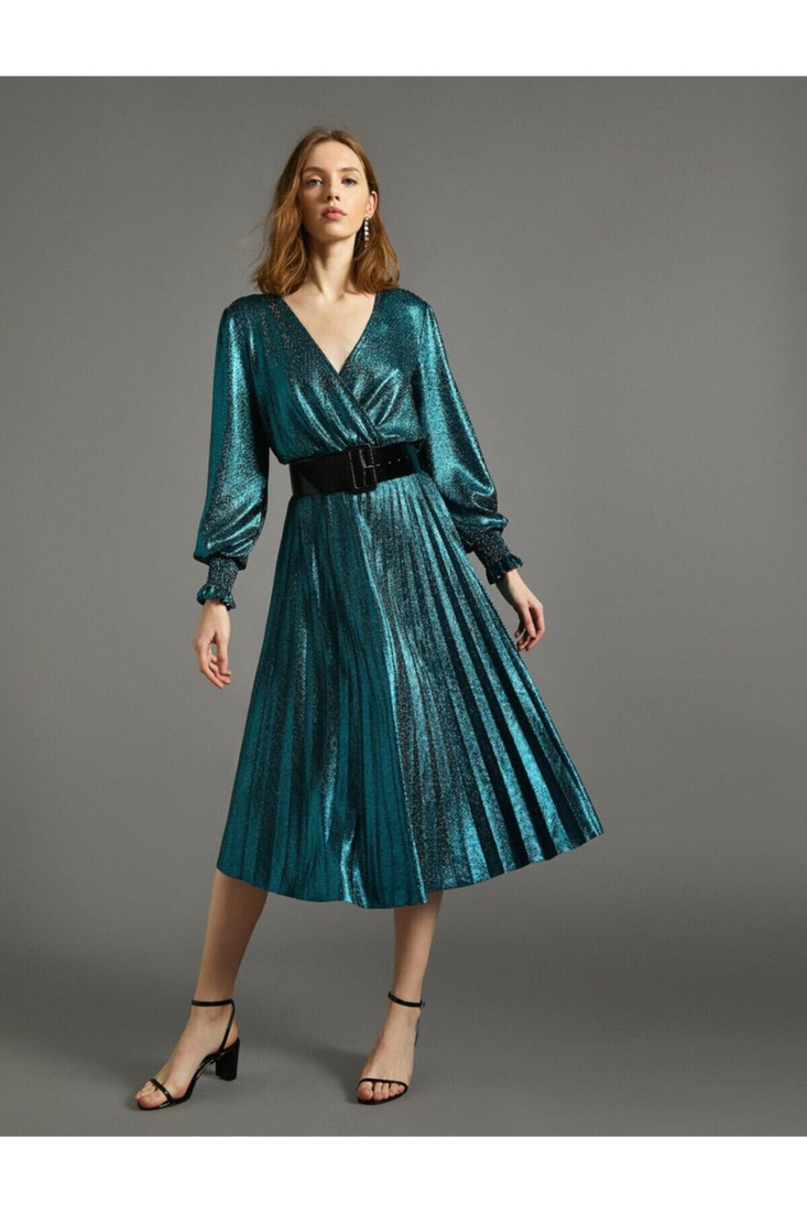 Koton Skirt - Green - Midi