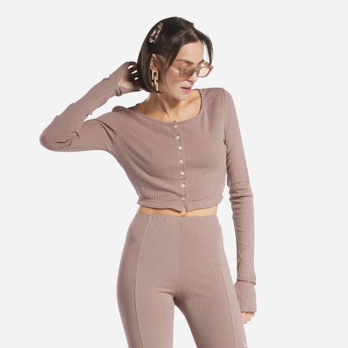 Dámske tričko Reebok Classics Wde Trend Top s dlhým rukávom HS0380