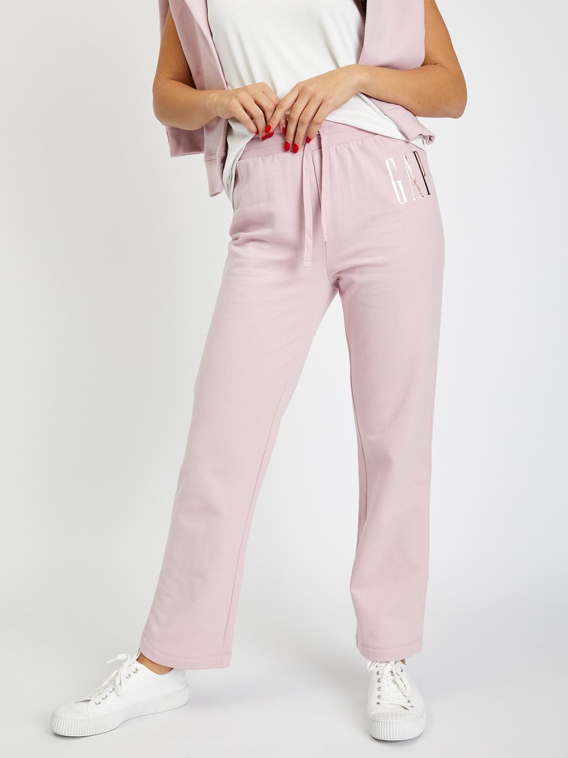 Sweatpants straight with logo Gap - Women
