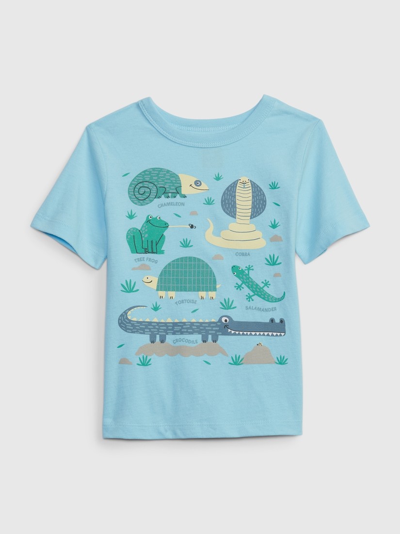 GAP Children's T-shirt organic with print - Boys